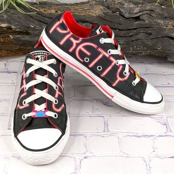 Converse Chuck Taylor All Star Pretty Strong Sneakers with Added Shoelace Tags - Picture 1 of 9